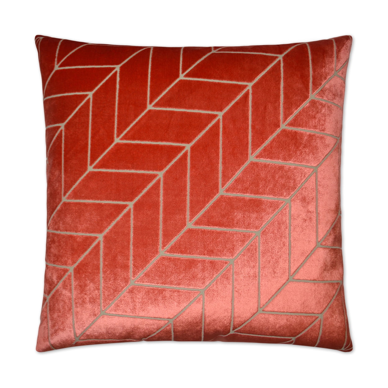 coral decorative pillows