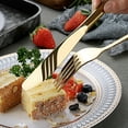 thumbnail image 2 of Amdohai 24pcs Western Steak K nife Fork Spoon Gift Box Set Stainless, 2 of 5