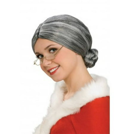 Deluxe Old Lady Wig Halloween Accessory
