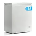 thumbnail image 1 of TABU 5.0 Cu ft Chest Freezer,Deep Freezer with Top Open Door and Removable Storage Basket,White, 1 of 6
