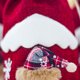 thumbnail image 4 of Bolsa para cubrir botellas de vino navideñas, envoltura para champán con muñeco de nieve y Papá Noel, 4 of 8