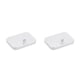 thumbnail image 1 of Inteprter Teléfono móvil Escritorio Micro Soporte Soporte Teléfono celular Usb -C Estación de acoplamiento de carga para teléfono Plata 2Conjunto, 1 of 6