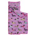 thumbnail image 2 of Cute Cartoon Dachshund Toddler Nap Mats for Kids Preschool,Sleeping Mat Bag or Kids,Toddler Sleeping Bag,Toddler Nap Mat or Daycare, 2 of 6