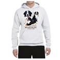 thumbnail image 2 of If It's Not a Bernese It's Just a Gift | Mens Lover Hooded Sweatshirt Graphic Hoodie, White, X-Large, 2 of 3