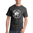 thumbnail image 1 of Wild Bobby, The Office Beets Culture Men's Graphic T-Shirt, Heather Black, 2XL, 1 of 3