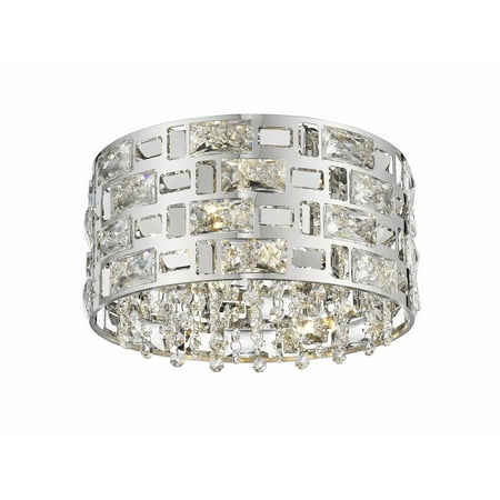 

4 Light Flush Mount in Metropolitan Style 12.25 inches Wide By 7 inches High Bailey Street Home 372-Bel-2959284