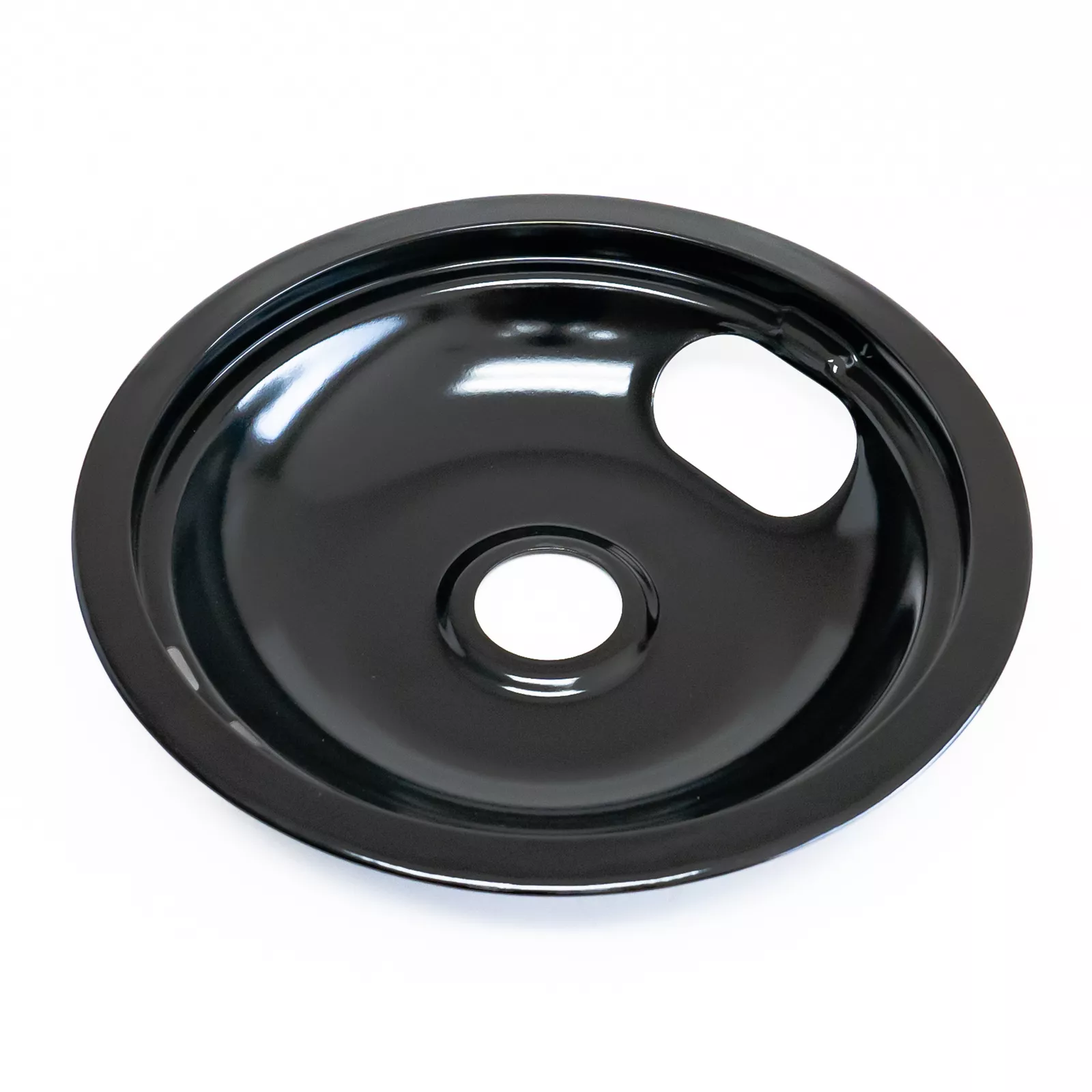 Part W10290350 8" Porcelain Stove Drip Pan Bowl for Whirlpool Range