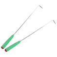 thumbnail image 3 of Iron Fireplace Tools Long Handle for Indoor and Outdoor Use 2Pcs, 3 of 5
