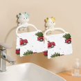 thumbnail image 6 of 6PCS Dish Towels and Dish Cloths Reuseable Dishcloths Sets for Washing Dishes, Cooking, Baking Size 11" x 11" Truck Carrying Tree Pattern, 6 of 9