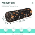 thumbnail image 3 of Cylindrical Pillow Decorative Neck Roll Pillow with Removable Washable Cover Roll Pillow for Knee Leg Neck Skeleton Carrying Pumpkin, 3 of 7