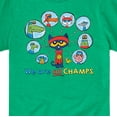 thumbnail image 3 of Pete The Cat - We Are All Champs - Toddler Short Sleeve Graphic T-Shirt, 3 of 6