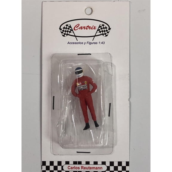 Carlos Reutemann Ferrari 1:43 Scale Racing Figure Cartrix CT05