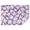 Purple Daisy Flower, variant on Purple Daisy Flower White Blooms Pattern Rectangle Tablecloth 60"x84",Waterproof Polyester Rectangle Table Cloth, Wipeable Spillproof Polyester Tablecloth for Dining, Camping, Indoor and Outdoor