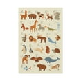 thumbnail image 2 of Animal Alphabet ABC Sign on Canvas, 2 of 7