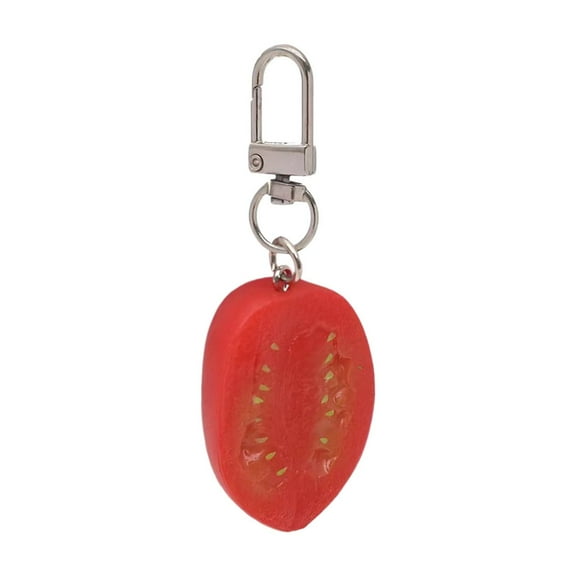 hulanddfd Fruit Keychain, Adorable Fruit Keychain Designs, Cute Fruit Keychain for Backpack Gifts and Couples, Sturdy and Playful Accessories for and Adults