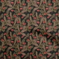 thumbnail image 1 of oneOone Cotton Silk Red Fabric Tropical Fabric For Sewing Printed Craft Fabric By The Yard 42 Inch Wide, 1 of 5