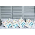 thumbnail image 2 of Ambesonne Colorful Throw Pillow Cover 4 Pack, Abstract 70 Birthday, 16", Multicolor, 2 of 5