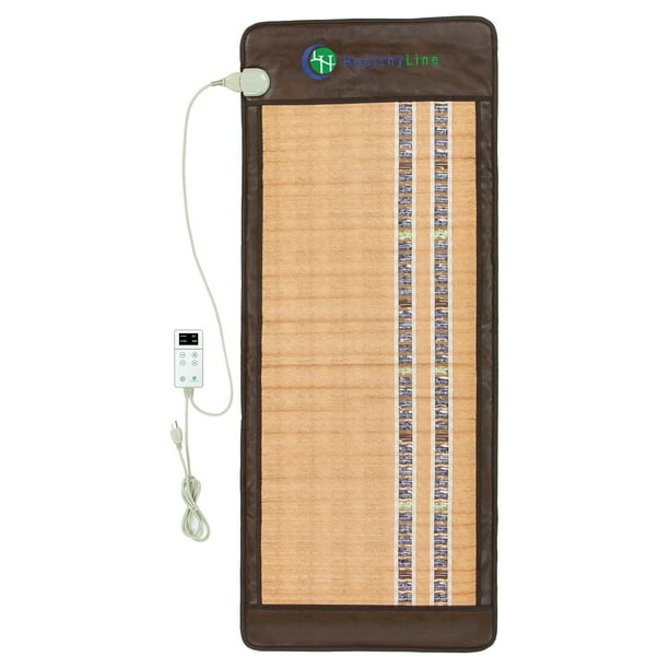 HealthyLine Far Infrared Heating Pad Soft Mat Filled with Amethyst