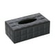 thumbnail image 2 of Caja de pañuelos rectangular de cuero sintético con tapa, soporte para servilletas de papel para baño, hogar, oficina, coche, decoración automotriz con base magnética., 2 of 6