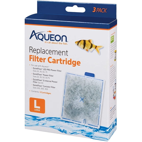 Cartuchos de filtro de repuesto Aqueon QuietFlow Aquarium