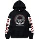 thumbnail image 2 of Anime Baki Hanma Yujiro Sudadera con capucha Hombres Hip Hop Street Style Sudadera, 2 of 4