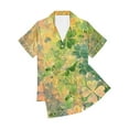 thumbnail image 7 of Oalirro 2 Pack Womens Floral Pajama Sets Short Sleeve Top with Shorts Soft Comfy Loungewear Sleepwear S-XXL St. Patrick's Day Print, 7 of 7