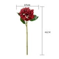 thumbnail image 3 of Fake Hydrangea Artificial Florals DIY Floral Decor Home Decoration with Stems, 3 of 8