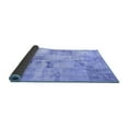 thumbnail image 2 of Ahgly Company Indoor Square Patchwork Blue Transitional Area Rugs, 6' Square, 2 of 4