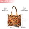 thumbnail image 4 of Patchwork Halloween Pattern Travel Tote Bags for Women Carry On,Large Weekender Bags for Women Travel,Multi Functional Duffle Bag for Work,Shopping,Sports, 4 of 5