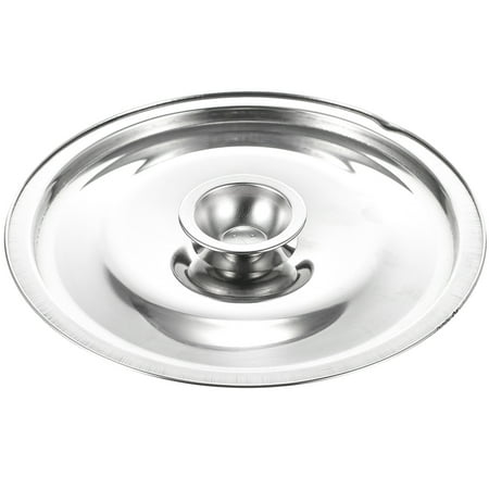 

BESTONZON Jar Lid Metal Oil Jar Cover Jar Pans Lid Reusable Cover Anti-scald Pot Cover