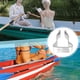 thumbnail image 5 of 4 Piezas de Gancho de Barco de Acero Inoxidable Soporte de Abrazadera de Resorte PequeñO Soportes de Remos de Barco Clip de Resorte Marino Clip de Soporte Plateado, 5 of 9