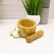 BergHOFF Bamboo 2Pc Natural Mortar and Pestle