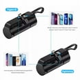 thumbnail image 3 of Fast Charging 5000 mAh Mini Portable Power Bank With (Head) &  Android (Type-C) Strap / Cord & Stand, 3 of 8