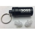 thumbnail image 2 of Drummer Earplugs - ROSS Percussion High Fidelity Noise Reduction Ear Plugs Concerts, Musicians, Festivals, DJ's, 2 of 4