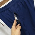 thumbnail image 5 of Swim Trunk For Men Solid Color Quick-Dry Lightweight 4-Way Stretch Bathing Suit Blue S, 5 of 7