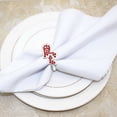 thumbnail image 5 of Serviette Buckle 6Pcs Multi-purpose Reusable Unique Wedding Banquet Party Heart Serviette Buckle, 5 of 5