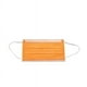 thumbnail image 3 of Cubrebocas adulto tricapa 3 pliegos naranja con elastico caja c/50, 3 of 3