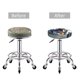 thumbnail image 5 of Balery Colorful Cow Pasture Fundas de asiento para taburete de bar redondo de tela de terciopelo ajustables que protegen de arañazos y manchas para sillas de 14 a 17 pulgadas.-14 inch, 5 of 7