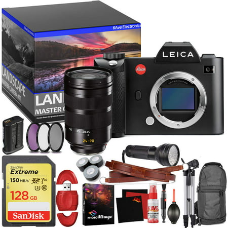 Leica SL (Typ 601) Mirrorless Digital Camera Master Landscape Photographer Kit +