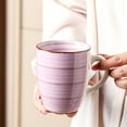 thumbnail image 3 of MALACASA 12oz Coffee Mugs, Set of 6, Stoneware Hot Chocolate Coffee Set, Multicolor, 3 of 8