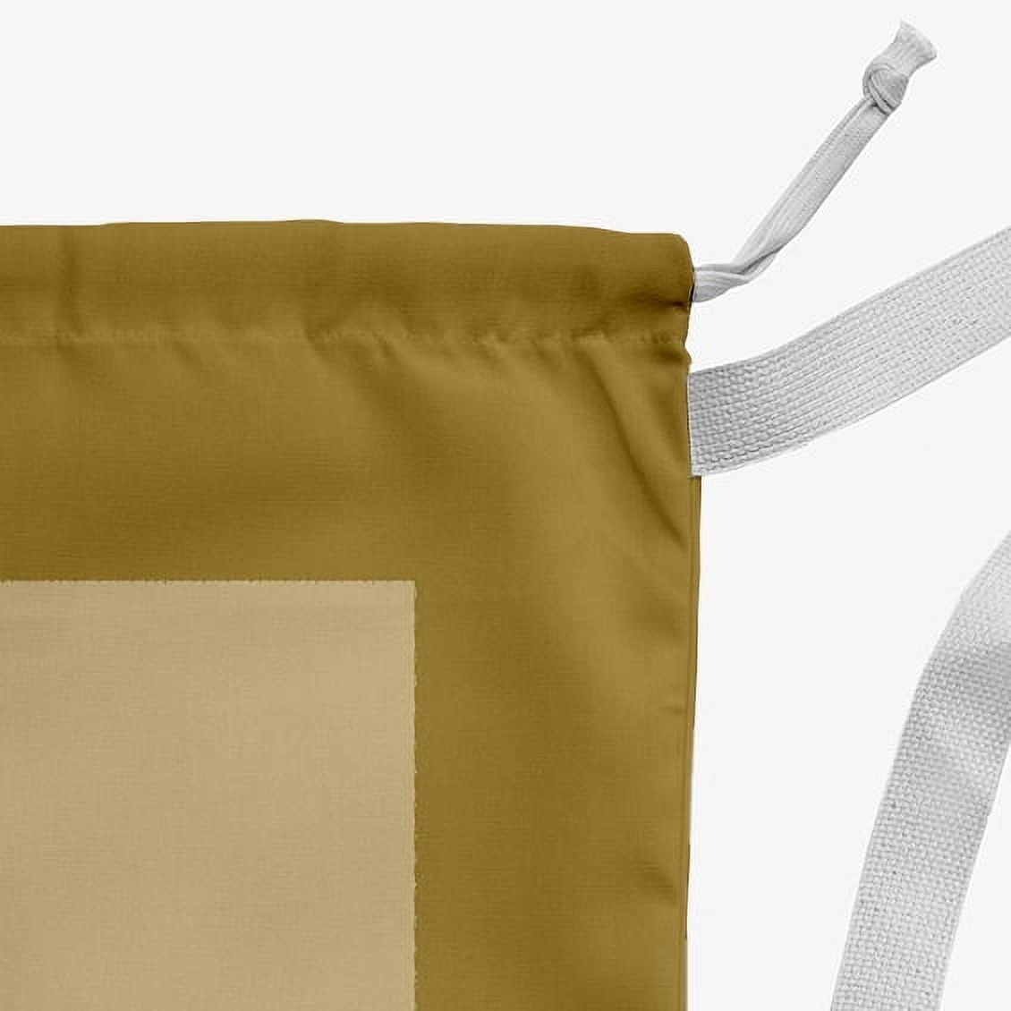 Simply Daisy Noel 28 x 36 in Gold Laundry Bag