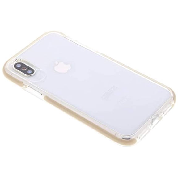 Gear4 Ic8picgld Piccadilly Clear Case With Advanced Impact Protection [ Protected By D3o ], Slim, Tough Design For Iphone X/Xs Â€“ Gold, Piccadilly, Piccadilly Gold