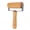Dark Wood, variant on YAHHU Handheld Wooden Dough Roller, Precise Pastry Tool for Dumplings and Ravioli, 7.48 inches / 19 cm