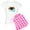 With Pink Pant, variant on CafePress - 2028 Graduation Women's Light Pajamas - Women's Short Sleeve Print T-Shirt and Pants Light Cotton Pajama Set