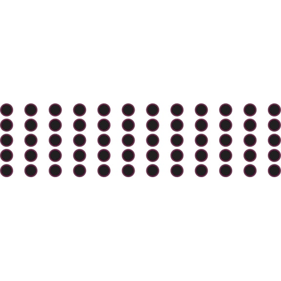 3/16in Black Camera Dots Webcam Covers