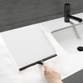 thumbnail image 4 of Hiware All-Purpose Shower Squeegee for Shower Doors, Bathroom, Window and Car Glass - Stainless Steel, 10 Inches, 4 of 7