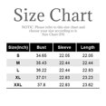 thumbnail image 4 of Women's Fashion Casual Solid Color Round Neck Split Hem Raglan Sleeve Long Sleeve Sweater, Comfortable and Chic, Great for Everyday Wear and Seasonal Activities,Yellow,L, 4 of 5