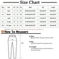thumbnail image 2 of Ayolanni Women Pants Joggers Black Cuffed Drawstring Heart Print Sweatpants Womens Dress Pants XXL, 2 of 6