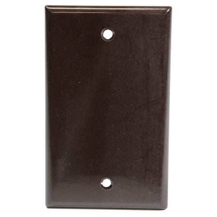 Leviton 1 Gang Standard Plate Brown