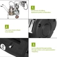 thumbnail image 4 of 4 Outlet Milk Milking Machine, Wear-Resistant Pneumatic Pulsator, Sheep Dairy Cows Cattle Goats, 4 of 8